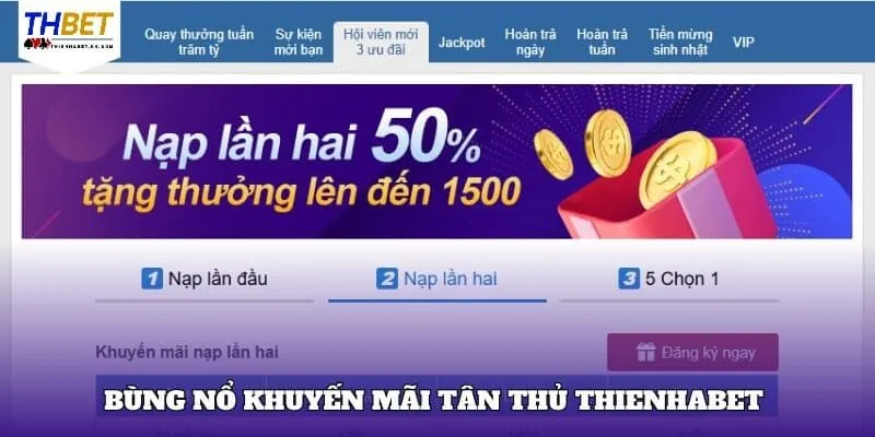 Tham gia nạp tiền và nhận quà tặng giá trị từ hệ thống